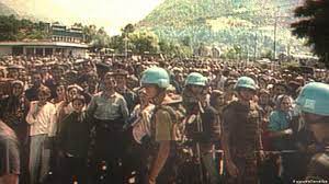 Until in july 1995, when it fell to bosnian serb forces. Srebrenica Massacre Dutch Peacekeepers Partly Responsible Court Rules Europe News And Current Affairs From Around The Continent Dw 27 06 2017