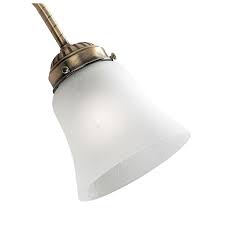 (5) ceiling fan downrods (30) ceiling fan light kits (18) cabinet lighting. Hunter 4 625 In X 4 625 In Bell Frosted Seeded Seeded Glass Ceiling Fan Light Shade With 2 1 4 In Fitter In The Light Shades Department At Lowes Com