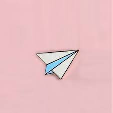Pastel Paper Plane Pin From Soldrelax Pastel Paper Paper Plane Pastel Aesthetic