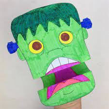 Free shipping on orders over $25 shipped by amazon. Halloween Paper Hand Puppets Halloween Cleverpatch Art Craft Supplies
