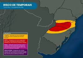 Sol e frio dão lugar à chuva a partir desta terça no RS; veja onde o tempo começa a mudar