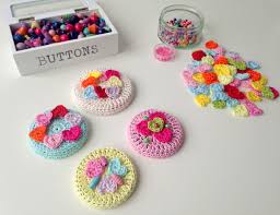 The pattern is for a cross stitched pinkeep. Crocheted Jar Lid Covers Marrose