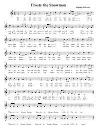 Frosty The Snowman Christmas Piano Music Christmas Sheet Music Christmas Songs Lyrics