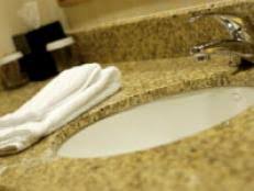 I found a tutorial on pinterest from the bright green door blog on how to spray paint counter tops and i loved her end result! Painting Countertops For A New Look Hgtv