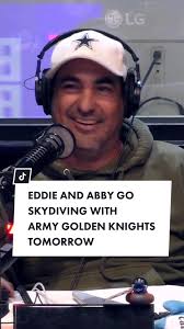 Eddie and Abby are going skydiving tomorrow! #bobbybonesshow  #armygoldenknights