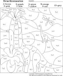 Coloring pages math worksheets 1st grade photo pre reading printable storiesr graders first to read free. Brachiosaurus Math Activity Printout Zoomdinosaurs Com Math Coloring Worksheets Math Coloring First Grade Math