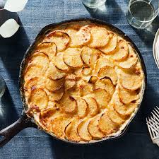 Sage leaves, recipe follows caramelized shallots: Best Scalloped Potatoes Recipe How To Make Homemade Scalloped Potatoes