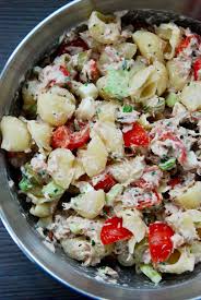 Salade De Pates Au Thon Co Salade Pates Thon Pates Au Thon Salade De Pates