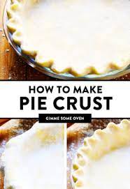 Of course, these homemade breakfast pastries taste delicious when the crust is made from scratch, but you can save time and effort by using a refrigerated pie crust. Homemade Pie Crust Gimme Some Oven