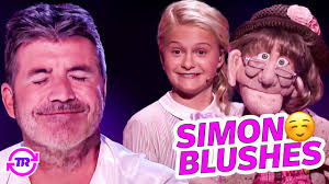 Darci Lynne's Naughty Old-lady Puppet 'Edna' Makes Simon Cowell BLUSH!!
