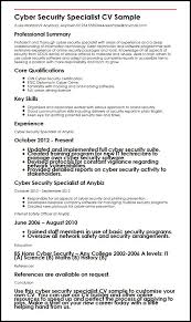 Cyber security specialist resume headline. Cyber Security Specialist Cv Example Myperfectcv