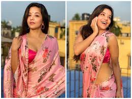 Naruto and sasuke wallpaper hd / android naruto vs sasuke wallpaper : Monalisa Looks Ravishing In A Floral Satin Saree Bhojpuri Movie News Times Of India