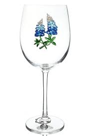 All of our wine glasses are 210mm in. These Decorative Wine Glasses Are A Real Charm The Queens Jewels