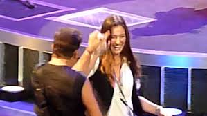 I was born in the u.s.a. Bruce Springsteen Twirls Onstage With Daughter To Dancing In The Dark Video The Hollywood Reporter