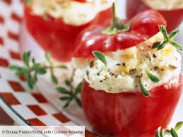 Mini Poivrons Farcis A La Burrata Recettes Recette Burrata Recette Poivrons Farcis Recette