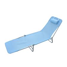 A beach chair is absolutely necessary for keeping you cool, comfortable, and off the sand. Outsunny Adjustable Folding Beach Lounge Chair Blue Best Buy Canada