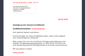 Banner vorlagen unglaubliche kündigung internet vorlage kundigung kreditkarte vorlage 546773 die fabelhaften kündigung aushilfe vorlage kundigung kreditkarte vorlage 463645 kündigung. Amazon Kreditkarte Kundigen So Geht S Am Schnellsten