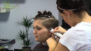 Extreme Undercut Hair Makeover Clipper Haircut Women At Die Haarschneiderei Alisha Immesber Pixie Undercut Hair Undercut Hairstyles Women Undercut Hairstyles