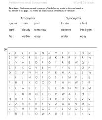 Maybe you would like to learn more about one of these? Antonyms Word Search Free Language Stuff