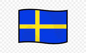 The sweden flag emoji has the nordic cross in yellow on a blue background. Flag Of Sweden Flag Of Sweden Emoji Flag Patch Png 512x512px Sweden Area Embroidered Patch Emoji