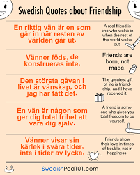 Swedish Quotes About Friendship Swedish Quotes Learn Swedish Learn Swedish Online