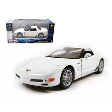 Amazon's choicefor diecast corvette 1 24. Chevrolet Corvette C5 Z06 White 1 24 Diecast Model Car By Maisto Walmart Com Walmart Com