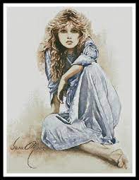 Quick gifts for baby adorable baby patterns in a lovely book from leisure arts $5.00. Hippy Girl Cross Stitch Pattern
