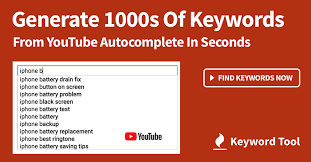 Also, keywords are important to understand the core of the content by youtube algorithm and it decides the ranking factor. Youtube Keyword Tool 1 Free Tags Video Ideas