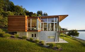 View a variety of cabin and lake home modular homes plans available through excelsior homes west, inc. Contemporary Modern Lake House Plans Novocom Top