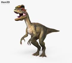 Dilophosaurus 3d Model From Hum3d Com 3d Model Lion Sculpture Dilophosaurus
