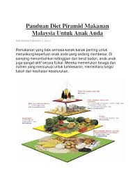Ketika bersekolah dahulu, pasti anda pernah mendengar mengenai piramid makanan, bukan? Panduan Diet Piramid Makanan Malaysia Untuk Anak Anda