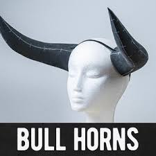 Bull horn template