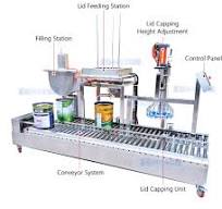 Zonesun ZS-GTW3D Large Volume 5 Gallon Paint Bucket Filling and Capping  Machine 5–30 L Drum Filler