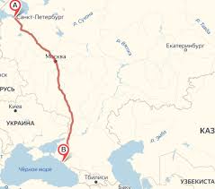 Rasstoyanie Po Marshrutu Sankt Peterburg Lermontovo 2180 Km Dorogi