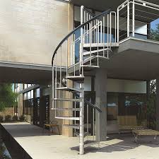 Escalier colimaçon exterieur escalier métallique extérieur escaliers en acier conception des escaliers escaliers maison. Escalier Exterieur En Colimacon Gardenspin Dolle Acheter Chez Bauhaus