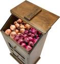 Amazon.com: Peaceful Classics Potato Storage Wood Box, Wooden ...