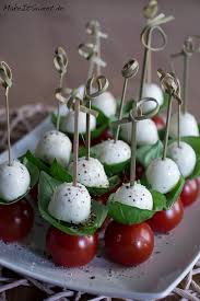 Aber auch als snack oder als beilage zu fleischgerichten kann dieser überzeugen. Tomate Mozzarella Fingerfood Rezept Makeitsweet De