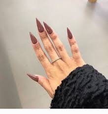 Acrylic toe nails long toenails beautiful toes square nails. Cute Pointy Shaped Long Nails Coolladies Net