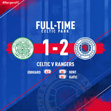Rangers_vs_celtic streams live on twitch! Rangers Football Club On Twitter Full Time Celtic 1 2 Rangers What A Way To End The Decade