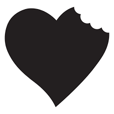 Name herz silhouette png,süße gebrochene herz clipart. Herz Mit Biss Silhouette Transparenter Png Und Svg Vektor