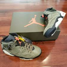 Travis scott x nike air jordan 6 vi retro 'olive' cactus jack sz 11 new infrared. Jordan 6 Cactus Jack