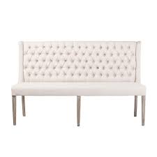 They incorporated banquettes and benches into their room layouts to encourage casual intimacy and recast the traditional dining room. Dining Bench With Back Montmartre Banquette 90
