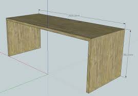 Arbeitsplatte Tisch Bauen