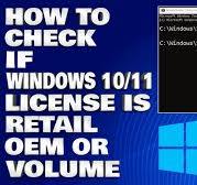 How To Check If Windows 10/11 License Is Retail, OEM or ...