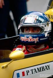 Nascar cup racing only has 1 show a week compared to a football game that has many shows a week. Patrick Tambay S Formula Racing Racing Helmets Helmet