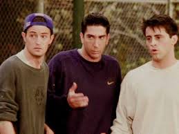 Unfortunately, at the conclusion of the series, the characters all went on their separate ways as their actual families started to blossom and take root. F R I E N D S Which Basketball Team Do Ross Joey And Facebook