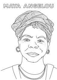 Search through 623,989 free printable colorings at getcolorings. Maya Angelou Coloring Worksheets Teaching Resources Tpt