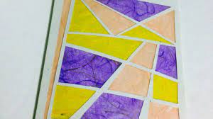 I love this technique and learnt it from demonstrator linda driggs. Make A Pretty Colorful Mosaic Card Diy Crafts Guidecentral Youtube