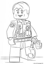 Lego police officer has appeared in many town, spiderman, batman and city sets. Lego Police Coloring Pages Coloring Rocks