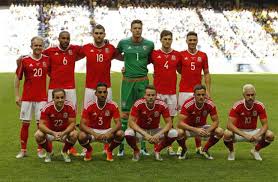 I like how wales just f*** around with their team photos every time. another commented: Wales To Continue Bizarre Team Photo Tradition Says Joe Ledley As Com